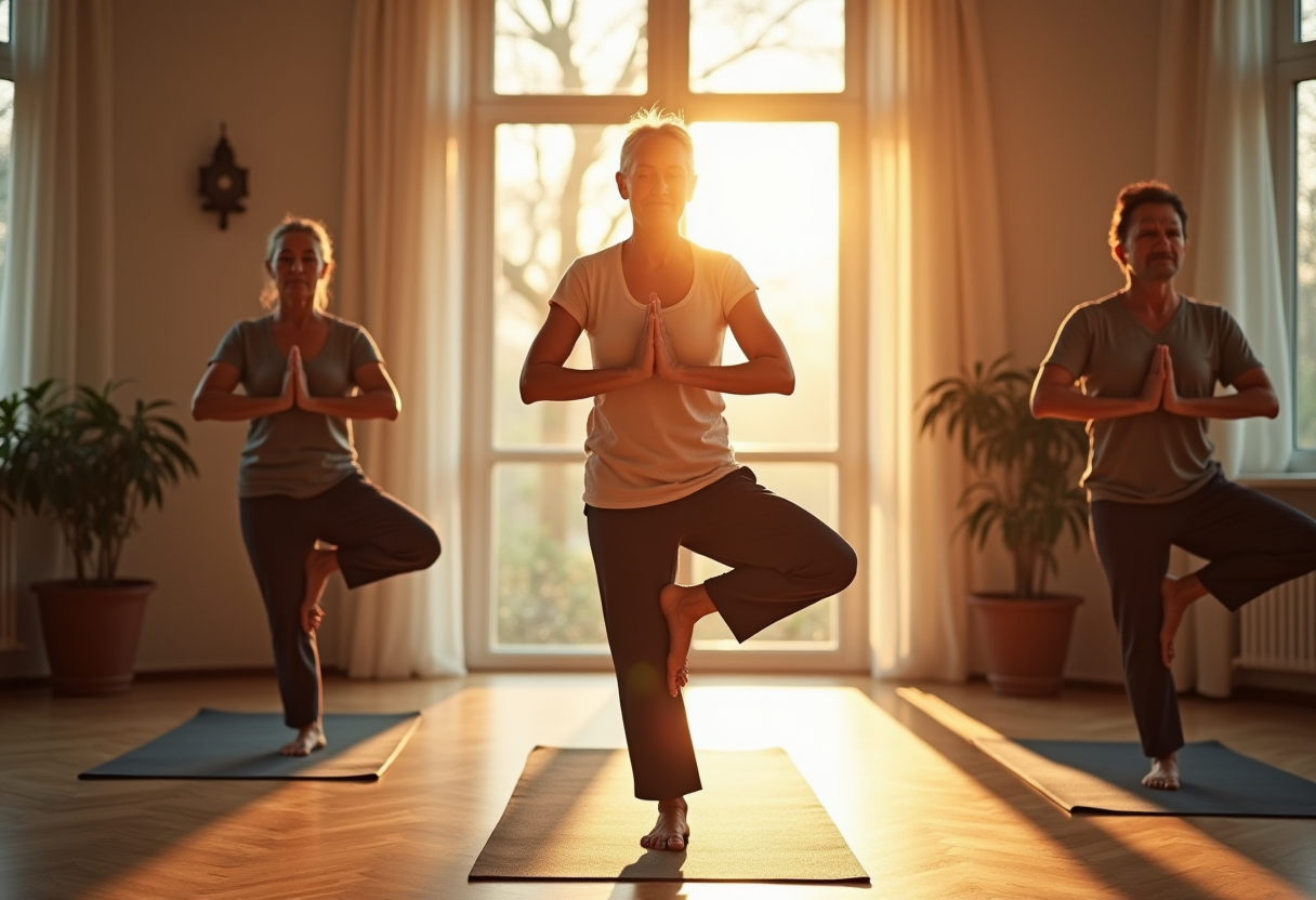 Заняття з йоги